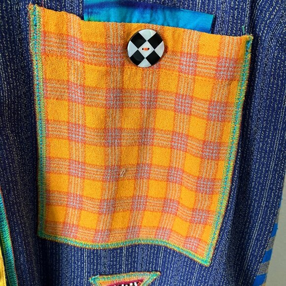 Faith (by Celia Forrester) Medium Beaded Multicolor Vest - Picture 4 of 6